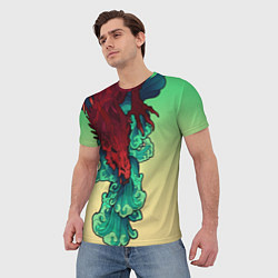 Футболка мужская Дракон, цвет: 3D-принт — фото 2