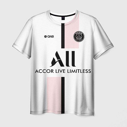 Мужская футболка PSG Cup Away Vapor Match Shirt New 202223 / 3D-принт – фото 1