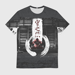 Мужская футболка Самурай Призрак Цусимы Z