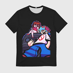 Мужская футболка Бойфренд и Герлфренд FNF