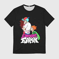 Мужская футболка Boyfriend, Girlfriend and Pico