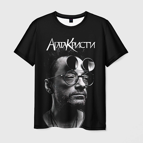 Мужская футболка Агата Кристи Глеб Самойлов / 3D-принт – фото 1