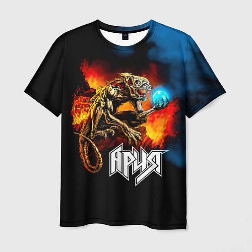 Мужская футболка Ария - Химера / 3D-принт – фото 1