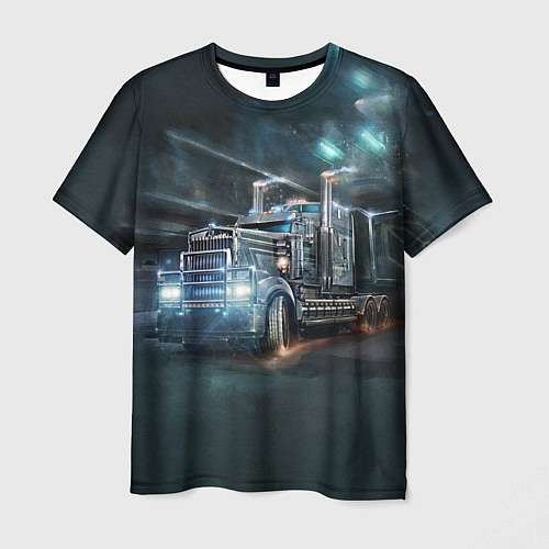 Мужская футболка Neo truck / 3D-принт – фото 1