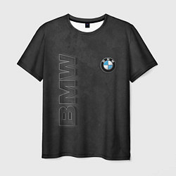 Мужская футболка BMW LOGO AND INSCRIPTION