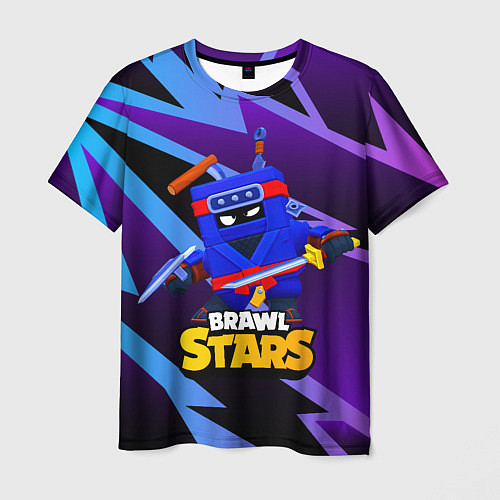 Мужская футболка Ash Brawl Stars Эш / 3D-принт – фото 1