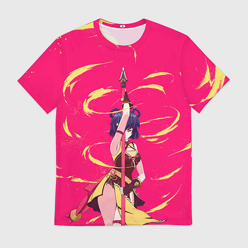 Мужская футболка СЯО ЛИН ГЕНШИН / 3D-принт – фото 1