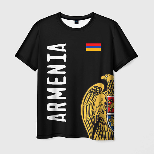 Мужская футболка ARMENIA / 3D-принт – фото 1