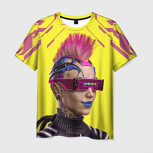 Мужская футболка CYBERPUNK 2077 КИБЕРПАНК Z / 3D-принт – фото 1