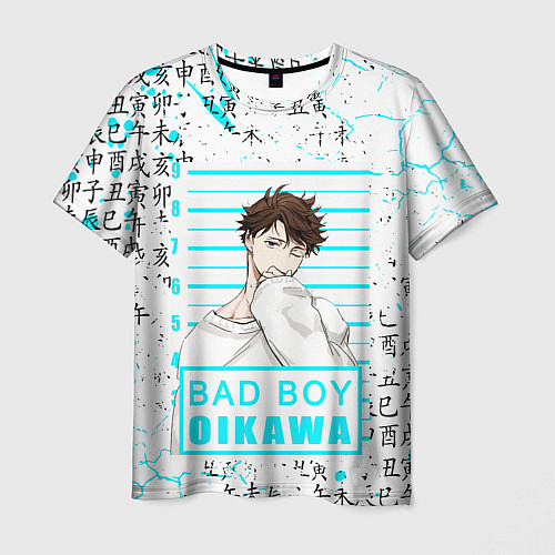 Мужская футболка ТООРУ ОЙКАВА OIKAWA TORU / 3D-принт – фото 1