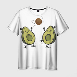 Мужская футболка Любимые авокадо