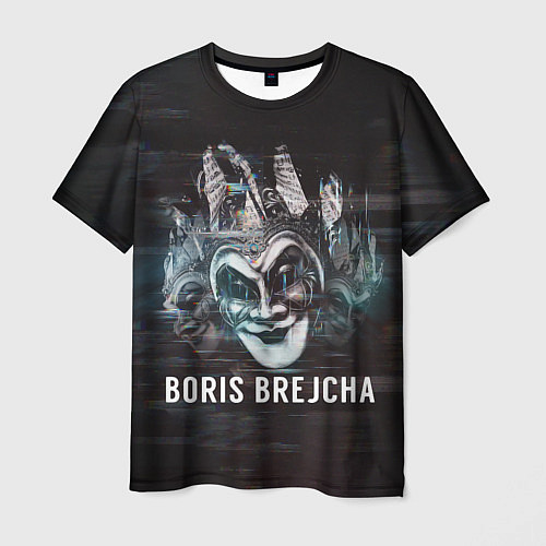 Мужская футболка Boris Brejcha Mask / 3D-принт – фото 1