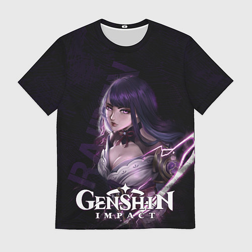 Мужская футболка Сёгун Райден / 3D-принт – фото 1