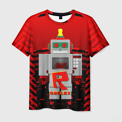 Мужская футболка ROBO ROBLOX РОБЛОКС Z / 3D-принт – фото 1