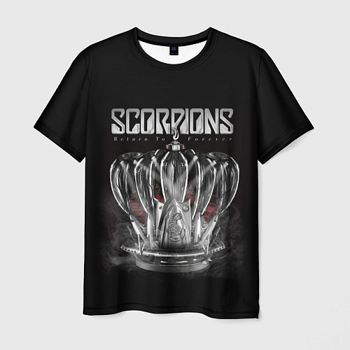 Мужская футболка SCORPIONS / 3D-принт – фото 1