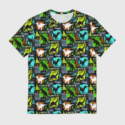 Футболка мужская Dinosaurs, цвет: 3D-принт