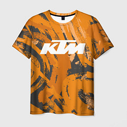 Футболка мужская KTM КТМ Z, цвет: 3D-принт
