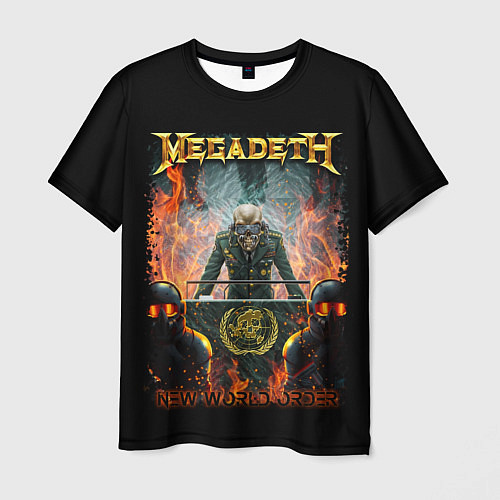 Мужская футболка Megadeth / 3D-принт – фото 1