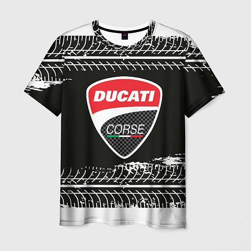 Мужская футболка Ducati Дукати Z / 3D-принт – фото 1