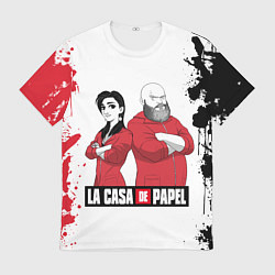 Футболка мужская Nairobi Helsinki La Casa de Papel, цвет: 3D-принт