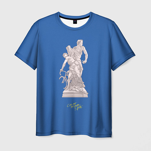 Мужская футболка CMbYN скульптура Тимоти Шаламе Арми Хаммер / 3D-принт – фото 1