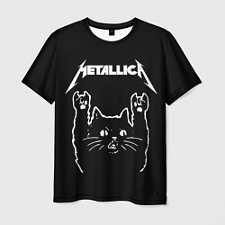 Футболка мужская METALLICA МЕТАЛЛИКА, цвет: 3D-принт