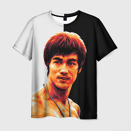 Мужская футболка Jeet Kune Do / 3D-принт – фото 1