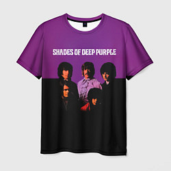 Футболка мужская Shades of Deep Purple, цвет: 3D-принт