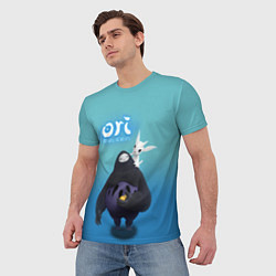 Футболка мужская Naru и Ori Нару and Ori, цвет: 3D-принт — фото 2