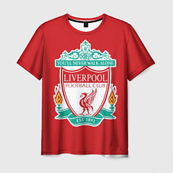 Мужская футболка F C LIVERPOOL