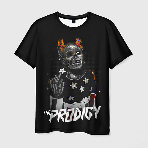 Мужская футболка THE PRODIGY FLINT / 3D-принт – фото 1