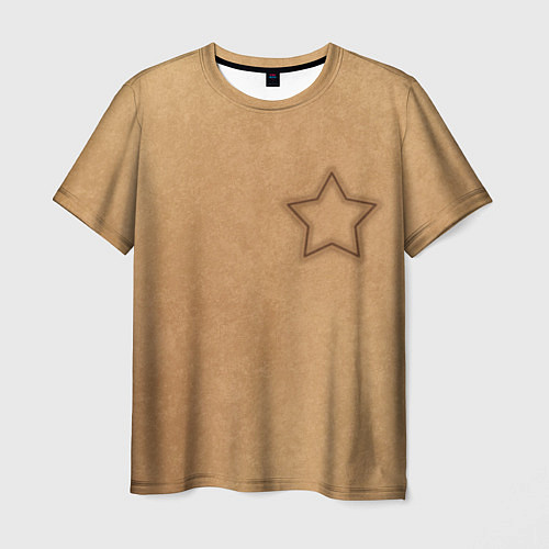 Мужская футболка Звезда Игра в кальмара / 3D-принт – фото 1