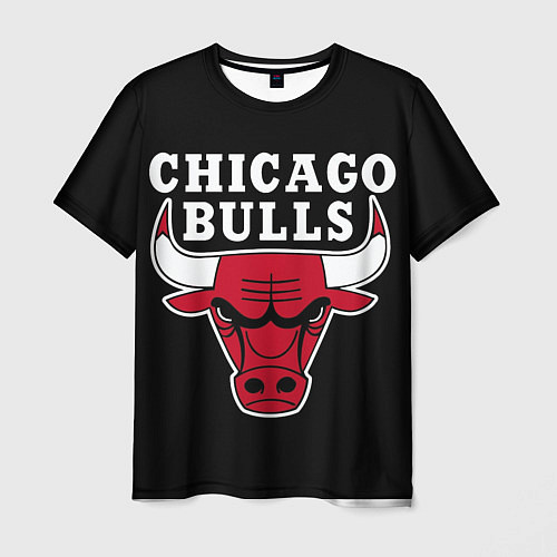 Мужская футболка B C Chicago Bulls / 3D-принт – фото 1