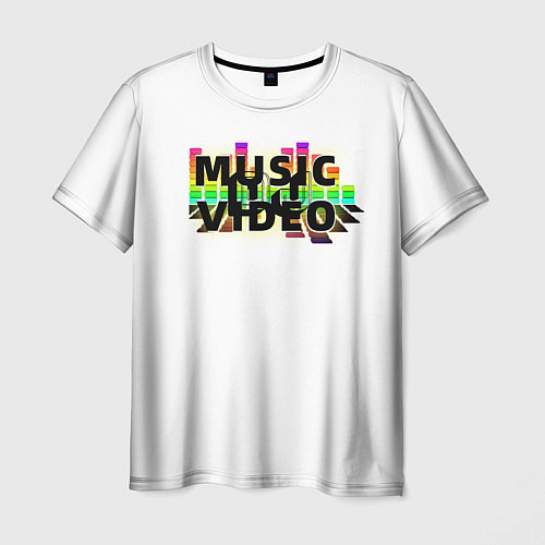 Мужская футболка Merch - DJ MUSICVIDEO / 3D-принт – фото 1