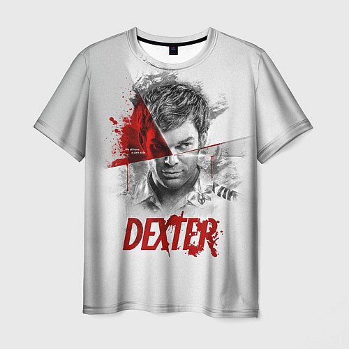 Мужская футболка Dexter Правосудие Декстера / 3D-принт – фото 1