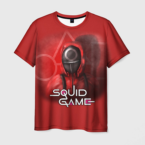 Мужская футболка Игра в кальмара: Круг / 3D-принт – фото 1