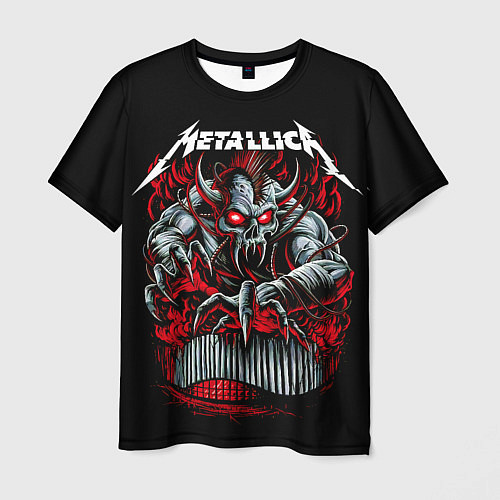 Мужская футболка Metallica - Hardwired To Self-Destruct / 3D-принт – фото 1