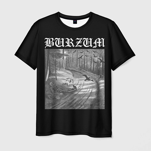 Мужская футболка Burzum Hvis lyset tar oss / 3D-принт – фото 1