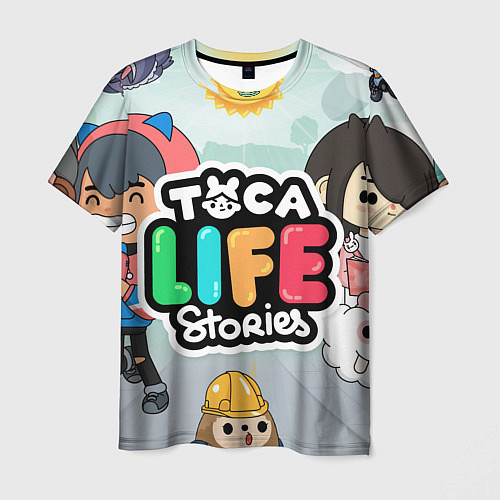 Мужская футболка Toca Life: Stories / 3D-принт – фото 1