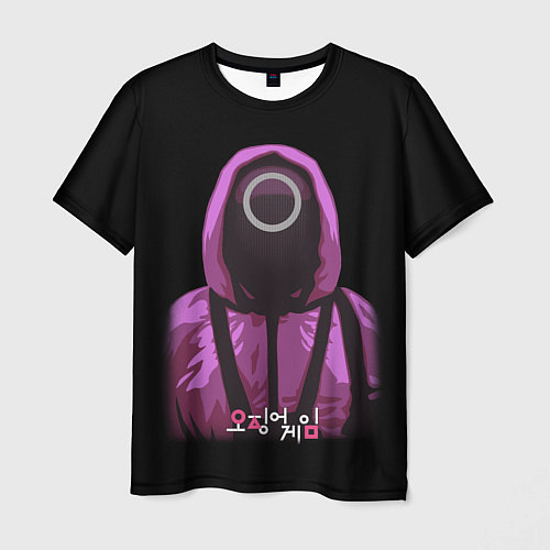 Мужская футболка Squid Game Circle Guy / 3D-принт – фото 1