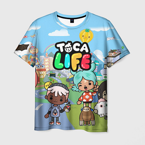 Мужская футболка Toca Life / 3D-принт – фото 1