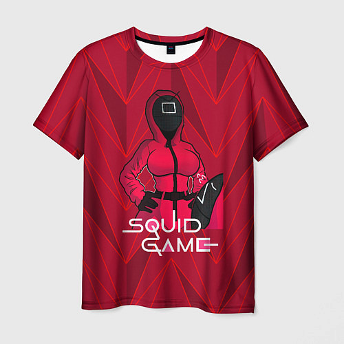 Мужская футболка Squid game / 3D-принт – фото 1