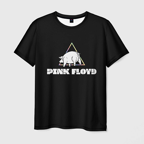 Мужская футболка PINK FLOYD PIG / 3D-принт – фото 1