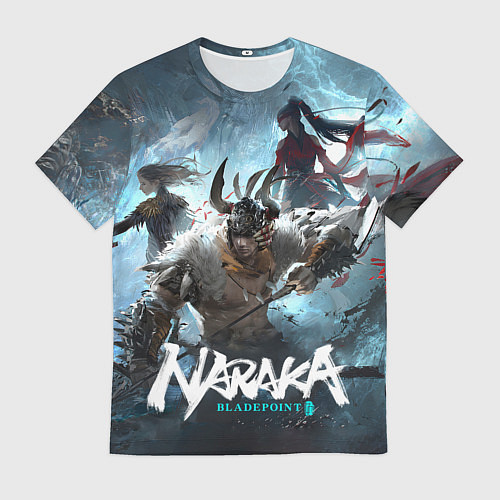 Мужская футболка Naraka team / 3D-принт – фото 1