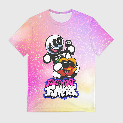 Мужская футболка Skid and Pump Friday Night Funkin / 3D-принт – фото 1