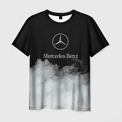 Футболка мужская Mercedes-Benz Облака, цвет: 3D-принт