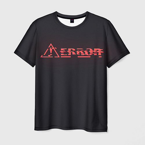 Мужская футболка EROR / 3D-принт – фото 1