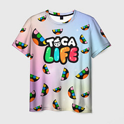 Футболка мужская Toca Life: Smile Logo, цвет: 3D-принт