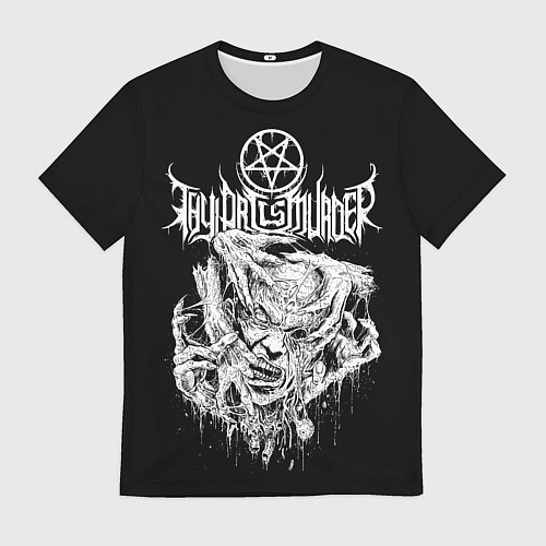 Мужская футболка Thy Art Is Murder - Hate / 3D-принт – фото 1