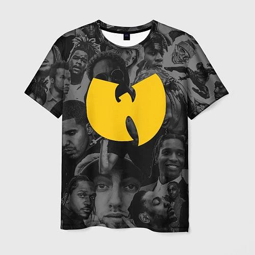 Мужская футболка WU-TANG CLAN ЛЕГЕНДЫ РЕПА / 3D-принт – фото 1